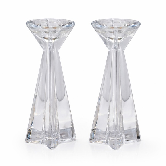 Mikasa Penthouse Crystal Candlestick Holders Pair Screen Used Cruel Intentions - Picture 3 of 12